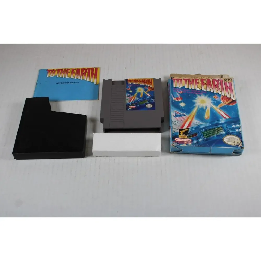 To the Earth CIB (Nintendo Entertainment System, 1990, NES) authentic, complete